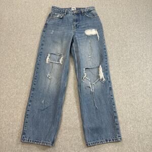 BDG Urban Outfitters Jeans WMNS 25 Blue Denim High Rise VTG Straight Streetwear